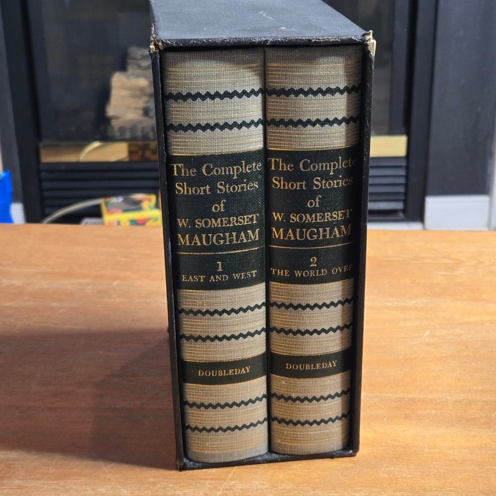 Doubleday The Complete Short Stories W Somerset Maugham 2 Vol Book Set Slipcase